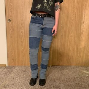 Vintage Patchwork Jeans